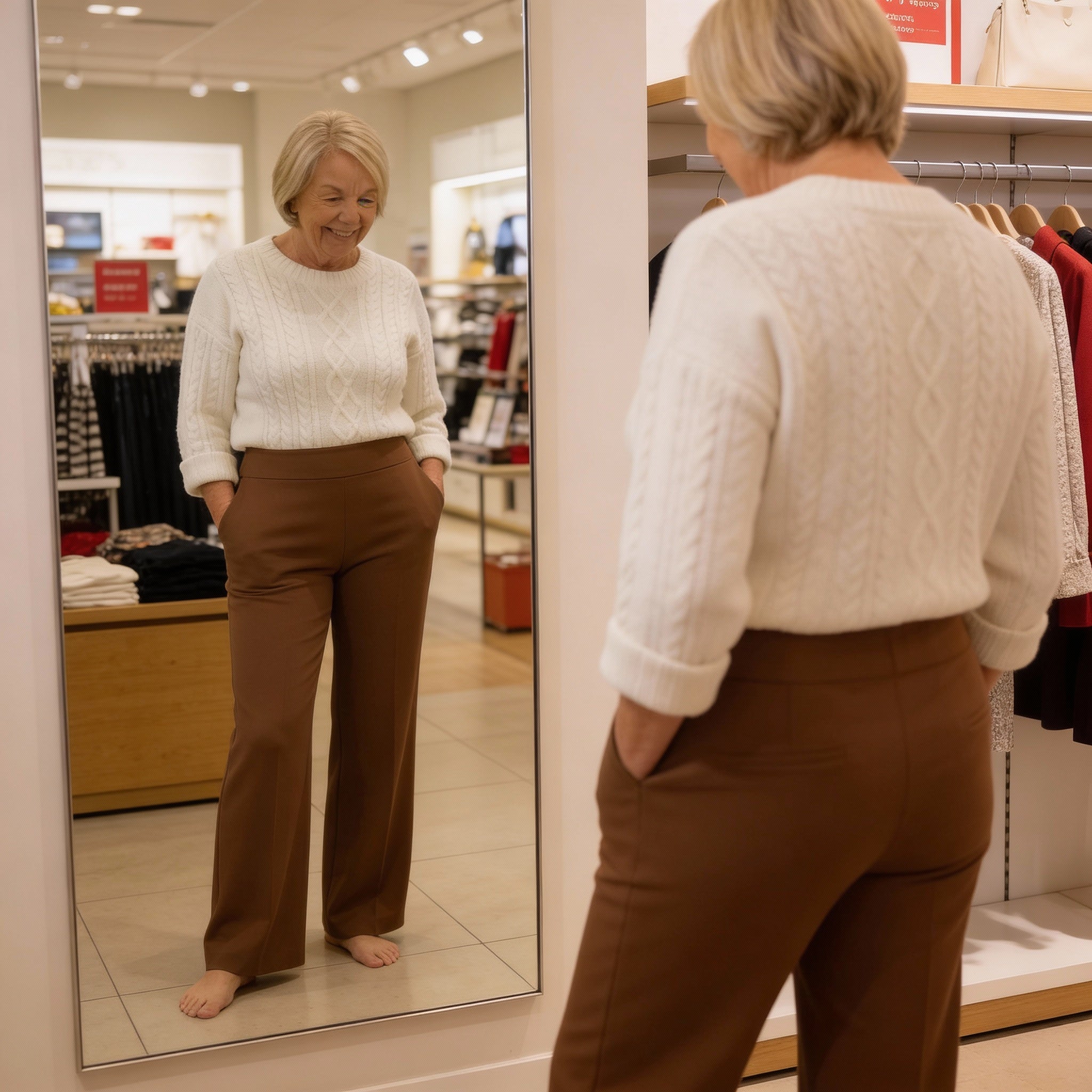 Sanne – Die Bequeme Stretchhose für jede Frau – 1+1 GRATIS