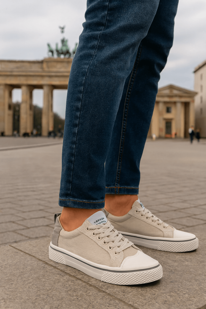 Zanilea Herren Freizeit-Sneaker bequem – Norwin