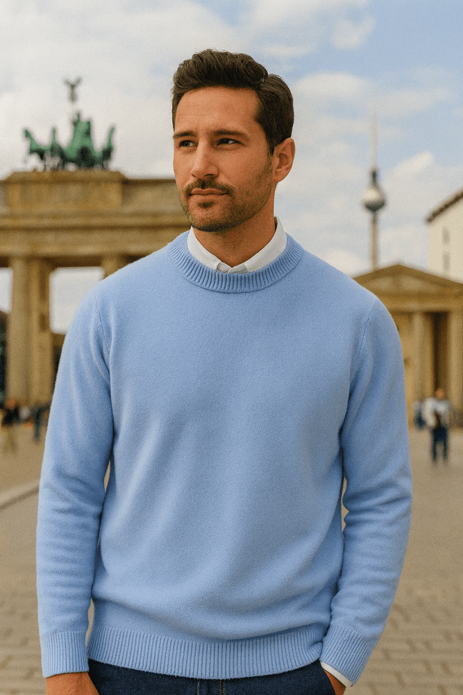 Thomas | Mühelos stilvoller Pullover mit geometrischem Muster