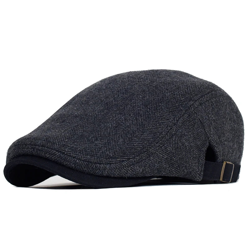 Zanilea™ | Moderne Herrenkappe mit Fischgrätmuster