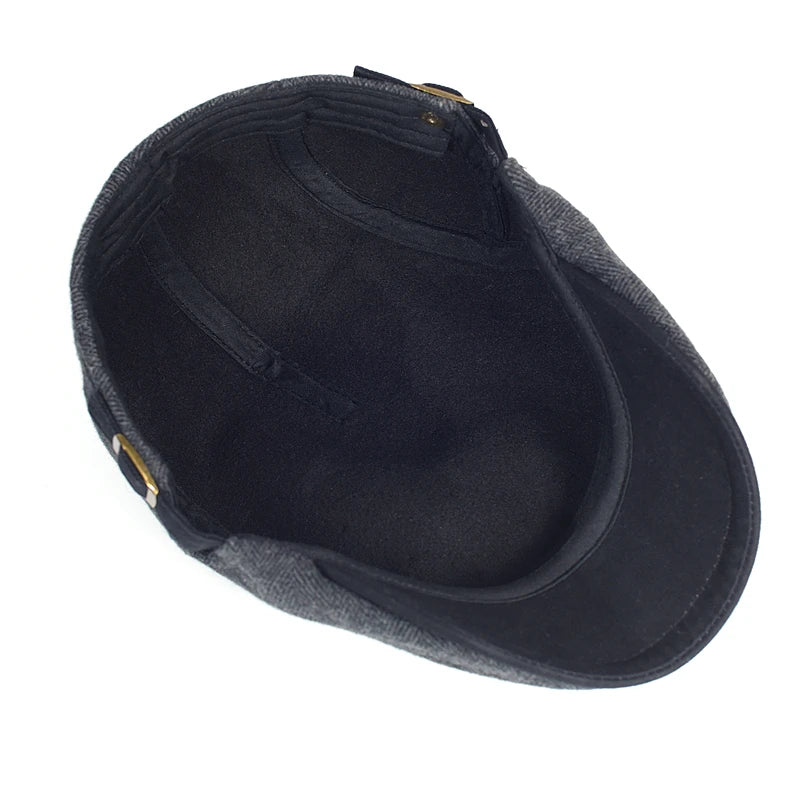 Zanilea™ | Moderne Herrenkappe mit Fischgrätmuster