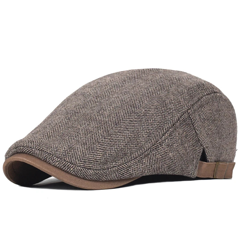 Zanilea™ | Moderne Herrenkappe mit Fischgrätmuster