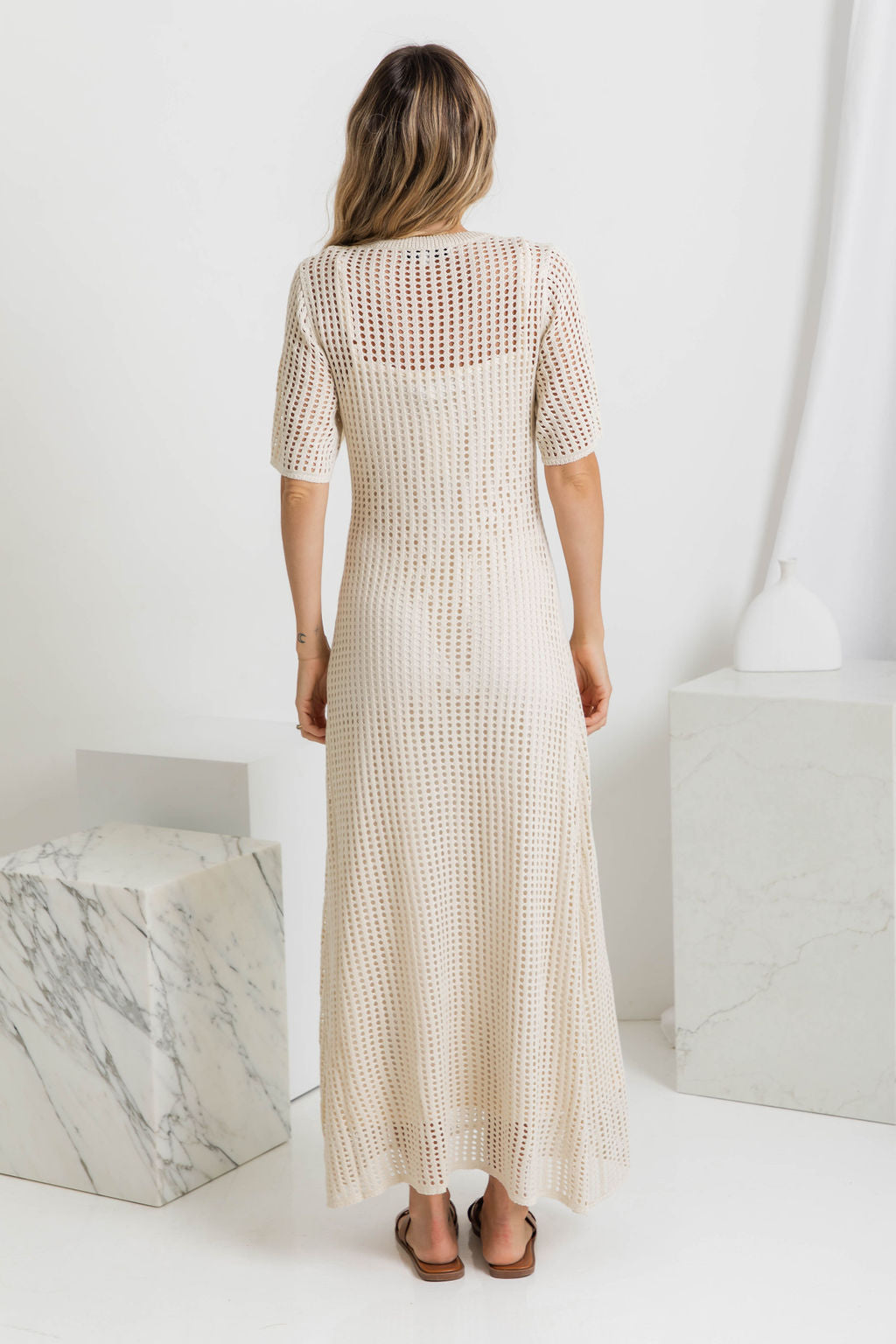 Airlie | Maxi Kleid - Natur