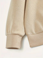 Rafael | Vintage-Zip-Pullover mit geometrischem Design