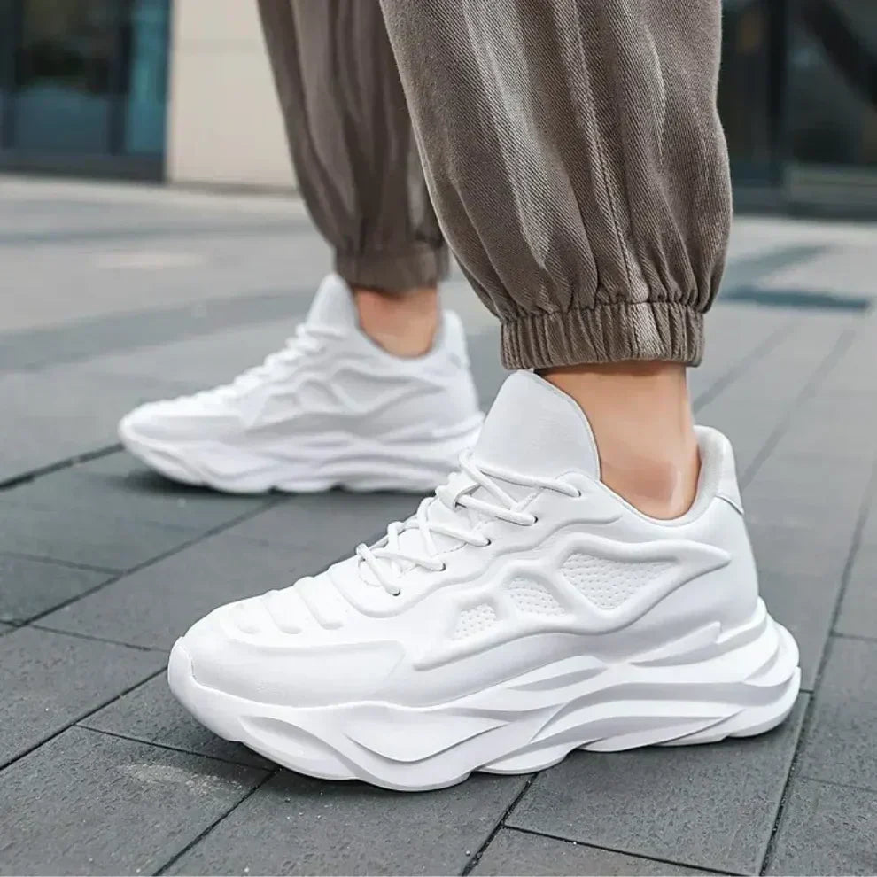 Zanilea Herren Sneaker mit Höhenerhöhung – Hawk
