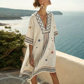 Leandra - Stilvolles und vielseitiges Strandkleid für sonnige Sommertage