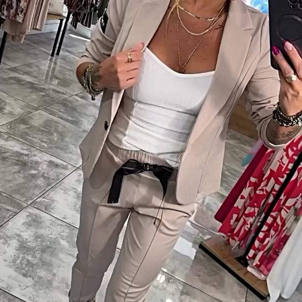 Leni Damen-Set | Modisches Zweiteiler-Outfit mit komfortabler Passform