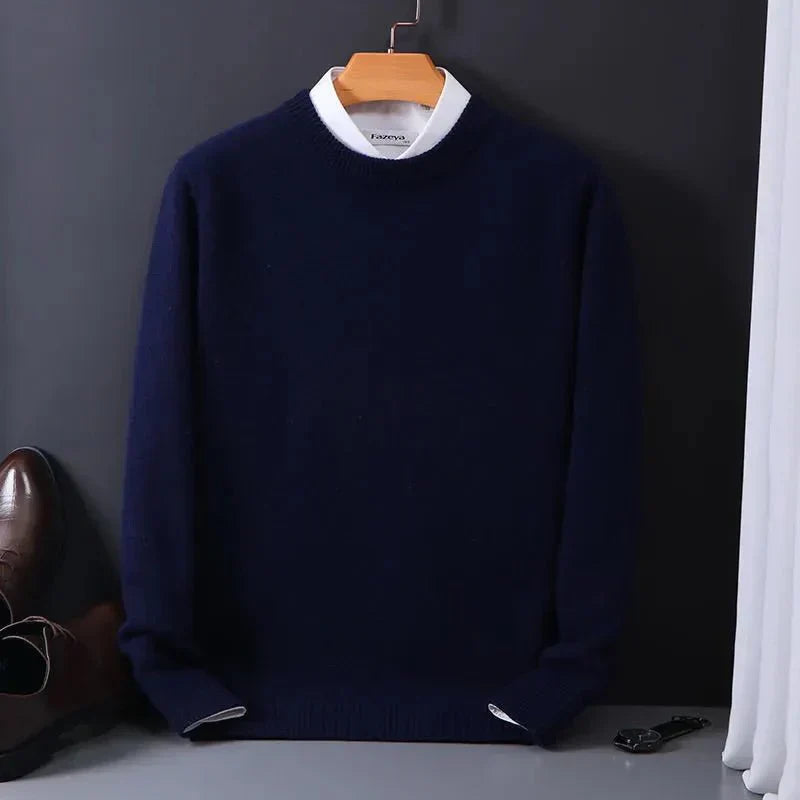 Thomas | Mühelos stilvoller Pullover mit geometrischem Muster