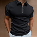 Evan | Zip-Poloshirt mit moderner Linie