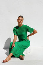 Airlie | Maxi Kleid - Natur