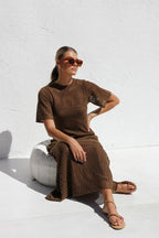 Airlie | Maxi Kleid - Natur