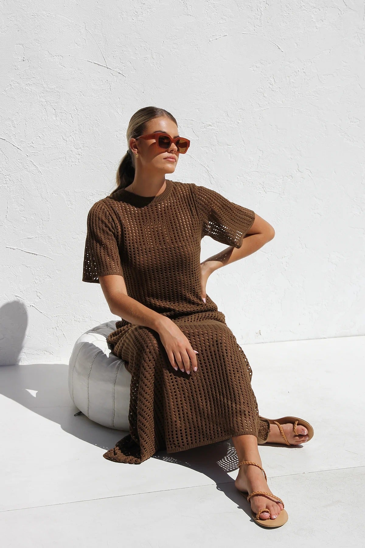Airlie | Maxi Kleid - Natur