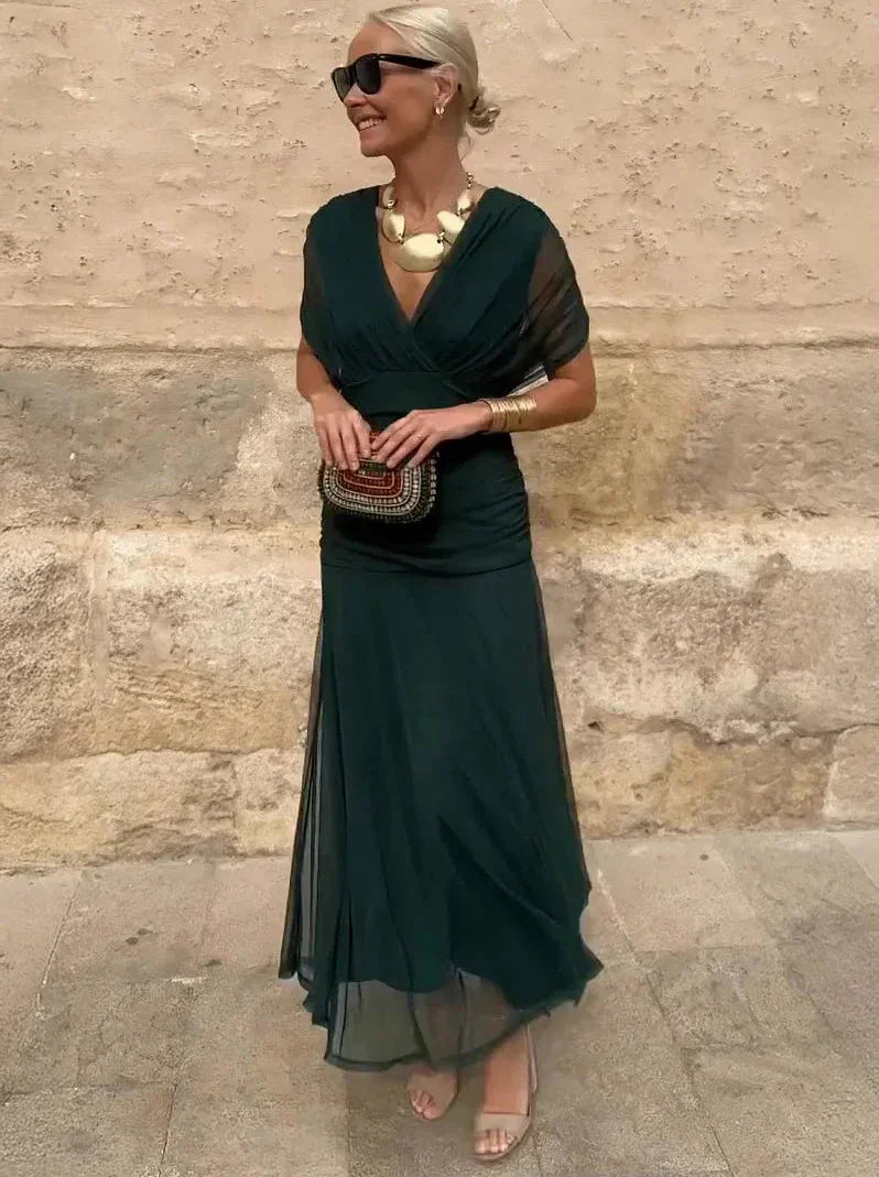 Lilly | Fließendes Midikleid