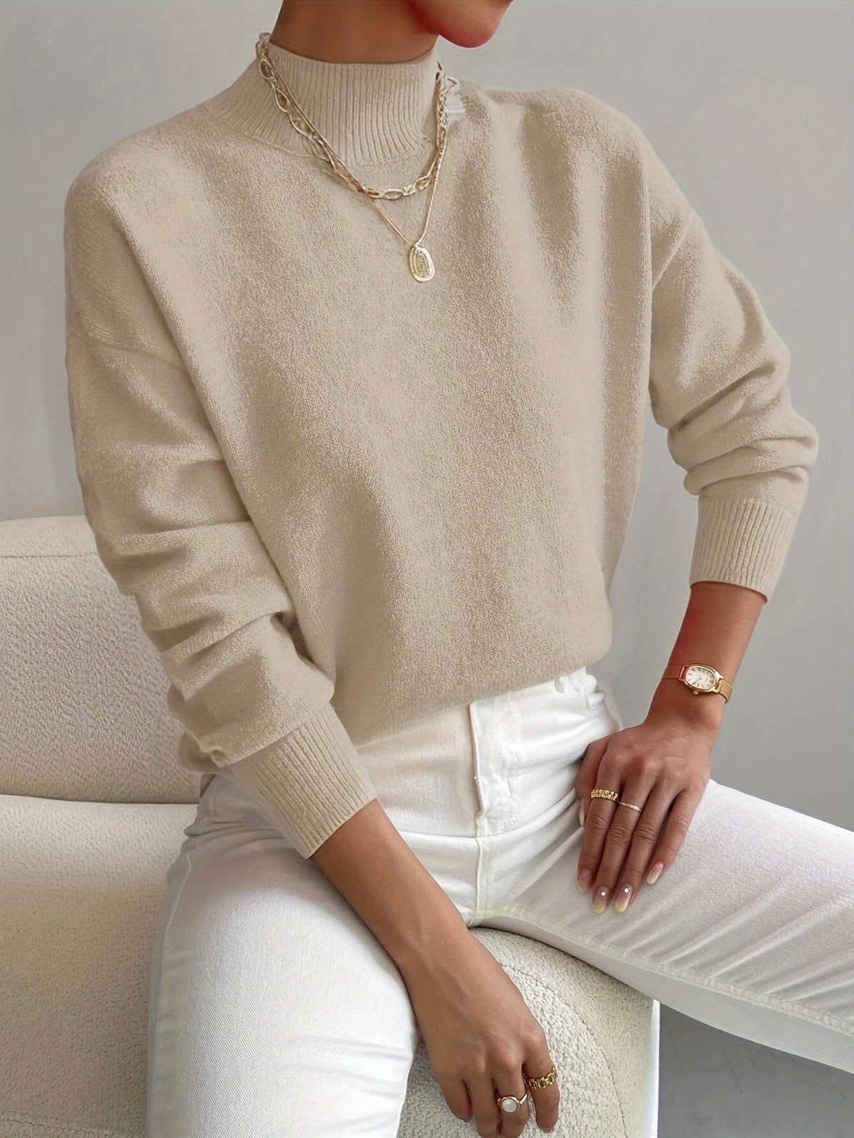 Marie | Eleganter und warmer Pullover