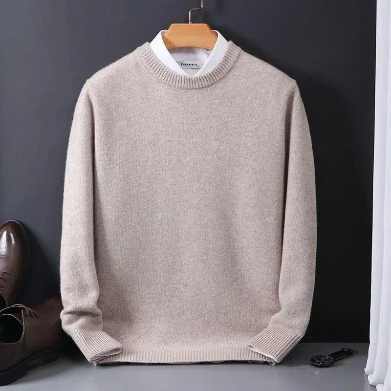 Thomas | Mühelos stilvoller Pullover mit geometrischem Muster