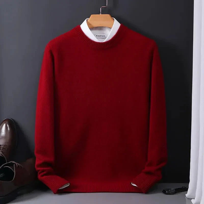 Thomas | Mühelos stilvoller Pullover mit geometrischem Muster