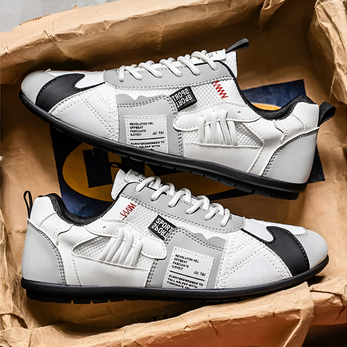 Zanilea Herren Bequeme Schnürschuhe – Cyprien